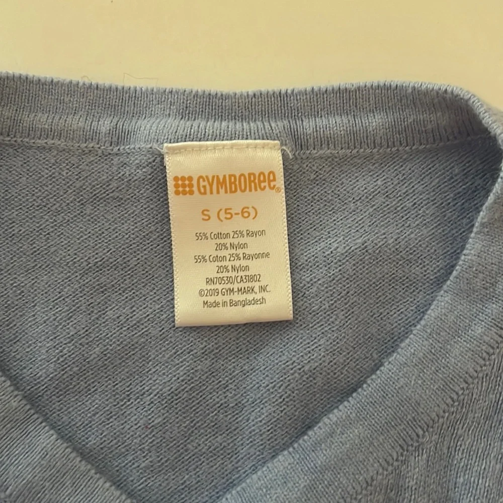 Gymboree blue sweater